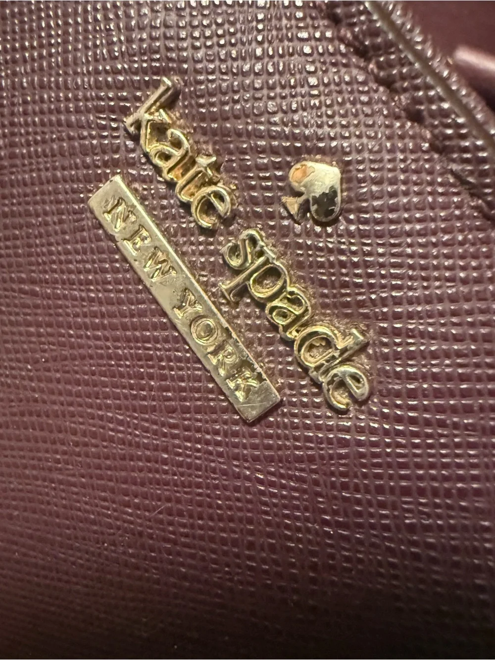 kate spade Plum Leather Wallet - Picture 5 of 10